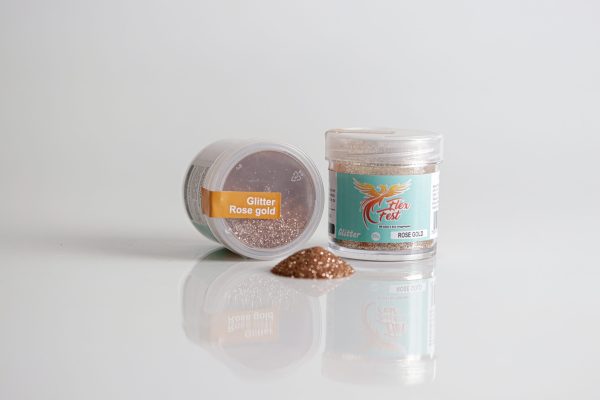 Glitter Rose Gold 25g
